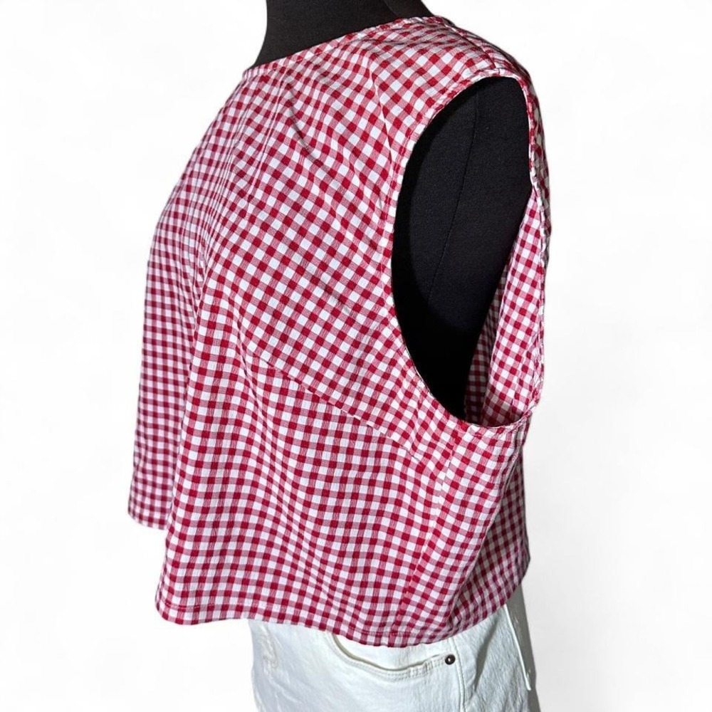 Gingham top - Picture 3 of 6